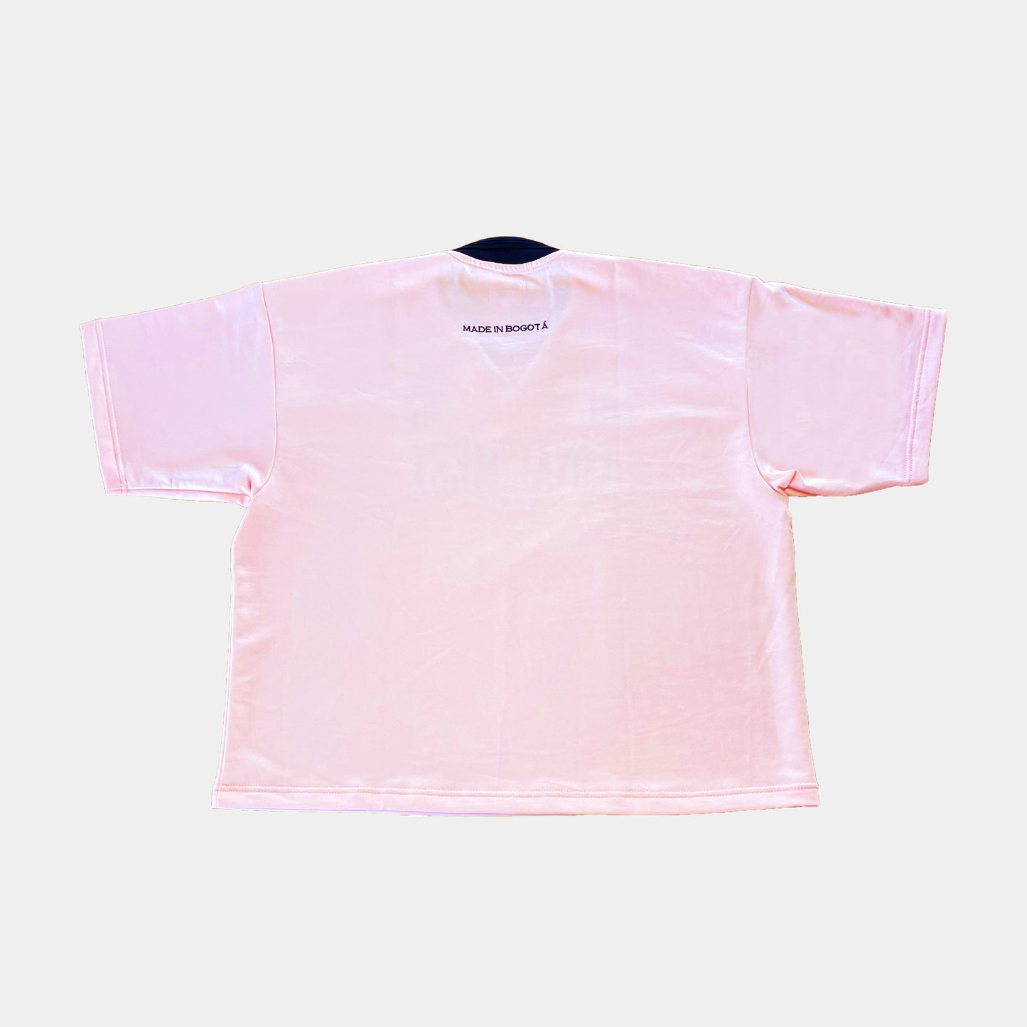 CAMISETA BOXY FIT POLO CREATED ROSADA