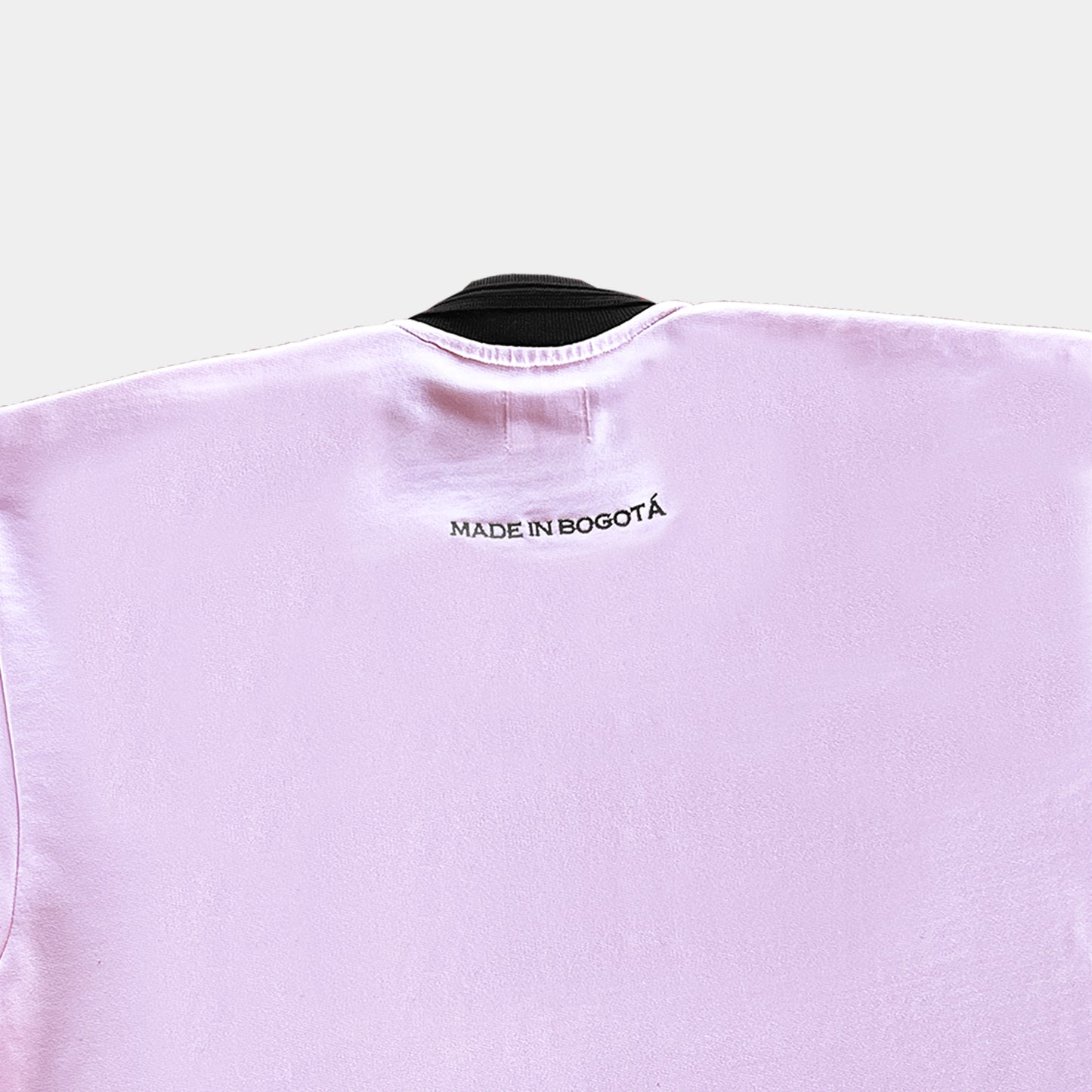 CAMISETA BOXY FIT POLO CREATED ROSADA