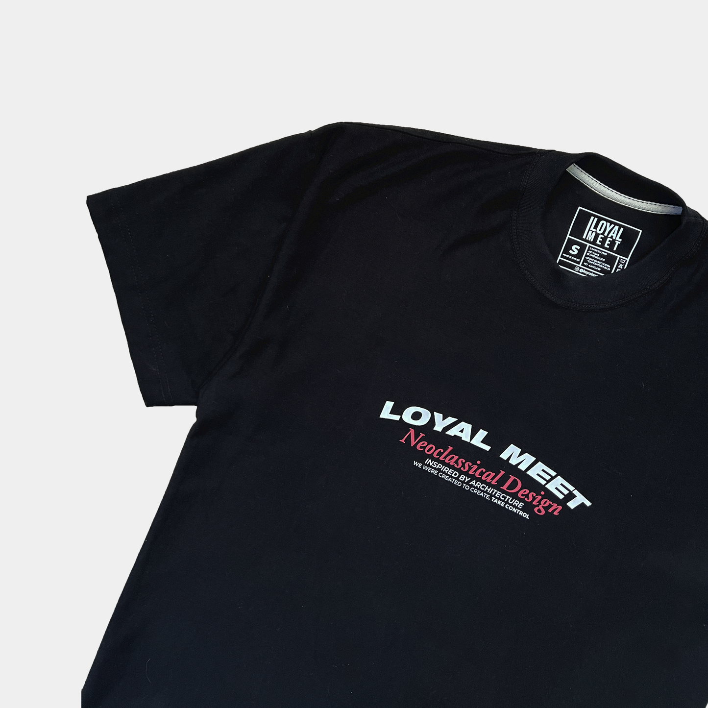 CAMISETA OVERSIZE MAKE IT SIMPLE NEGRA