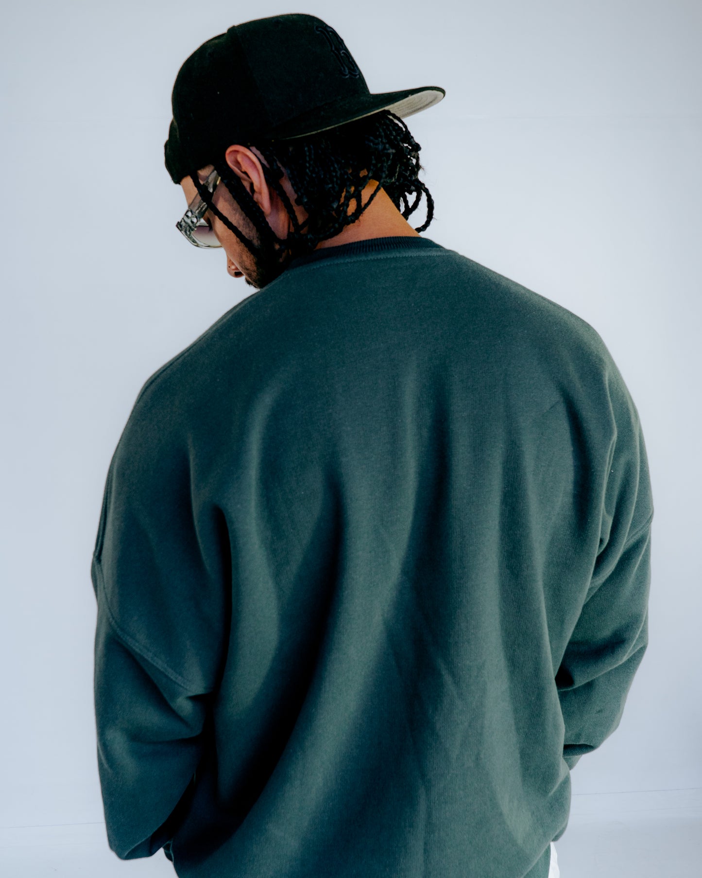 CREWNECK BASIC VERDE