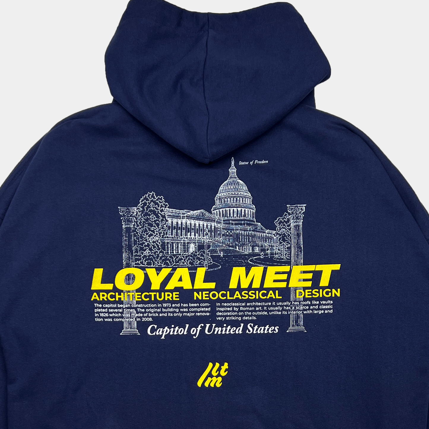 HOODIE NEOCLASICC AZUL NAVY