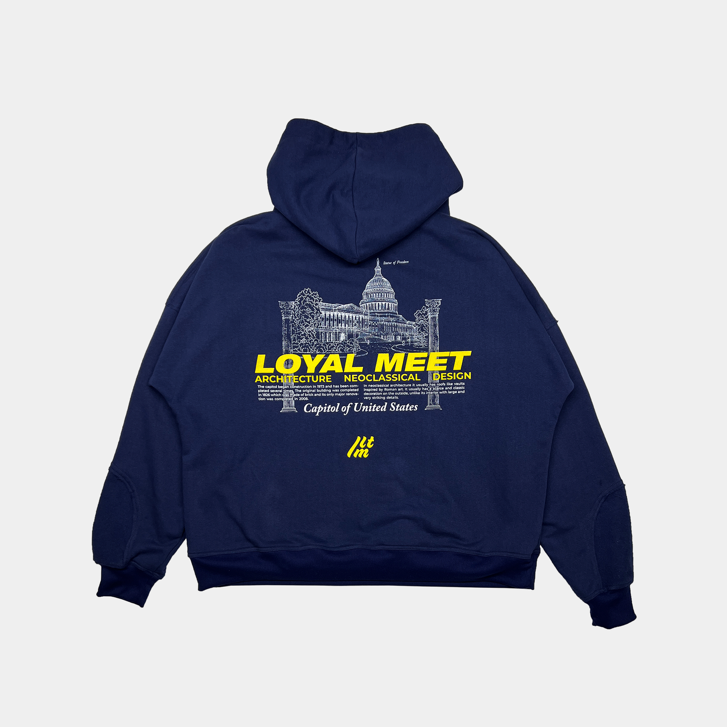 HOODIE NEOCLASICC AZUL NAVY