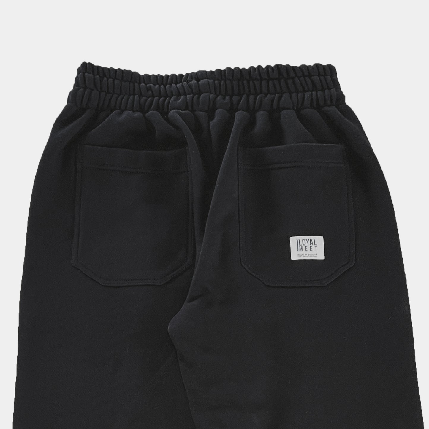 PANTALÓN BAGGY CLÁSICO NEGRO