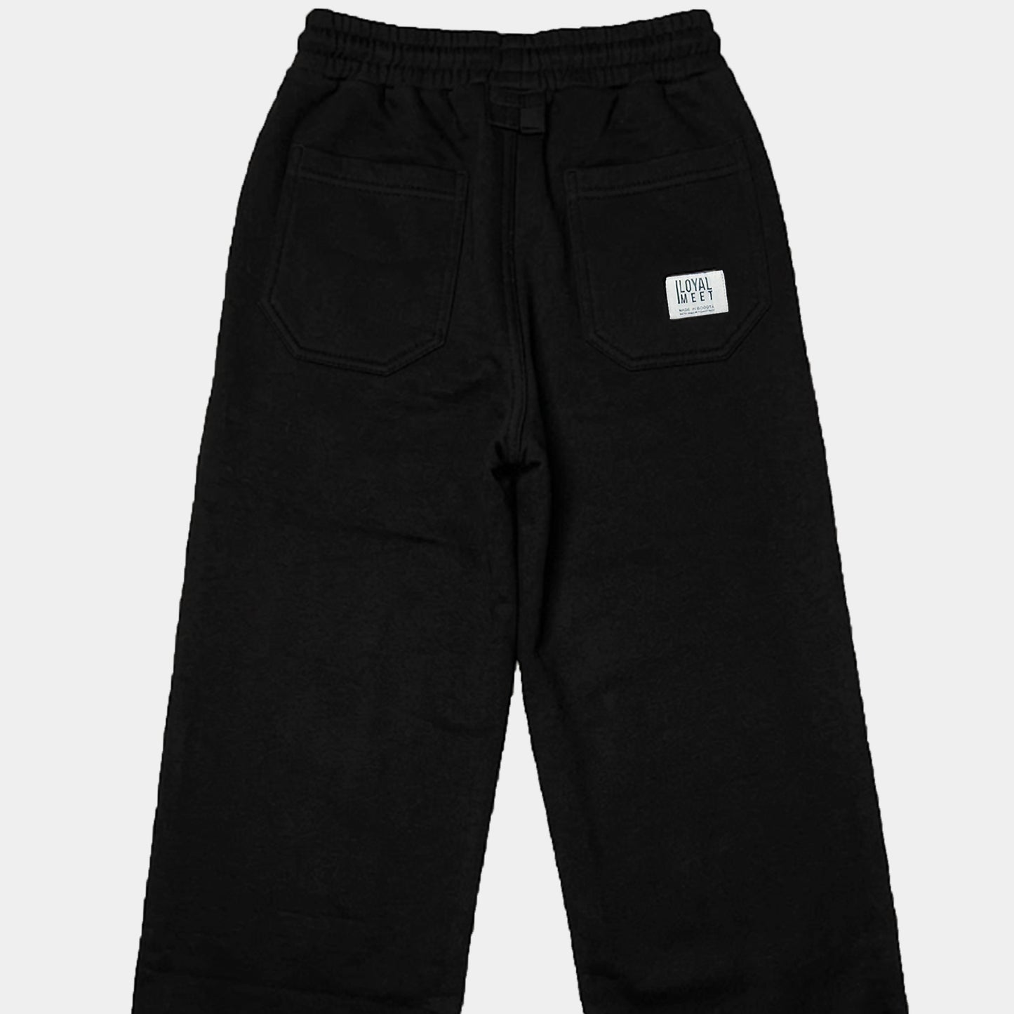 PANTALÓN BAGGY CLÁSICO NEGRO