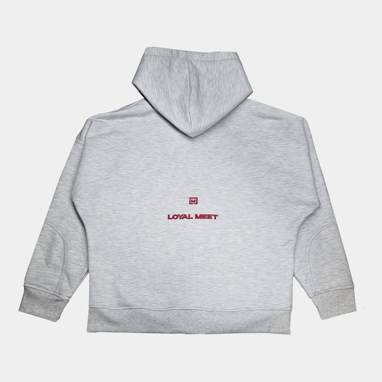 HODDIE GRIS ZIPPER DOBLE ZIP