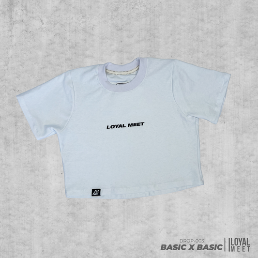 BABY TEE BASIC BLANCA