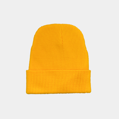 CUFFED BEANIE AMARILLO