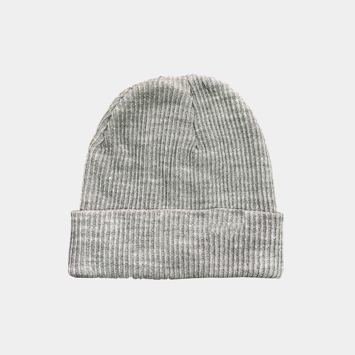 CUFFED BEANIE GRIS LARGO