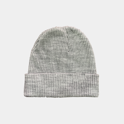 CUFFED BEANIE GRIS LARGO