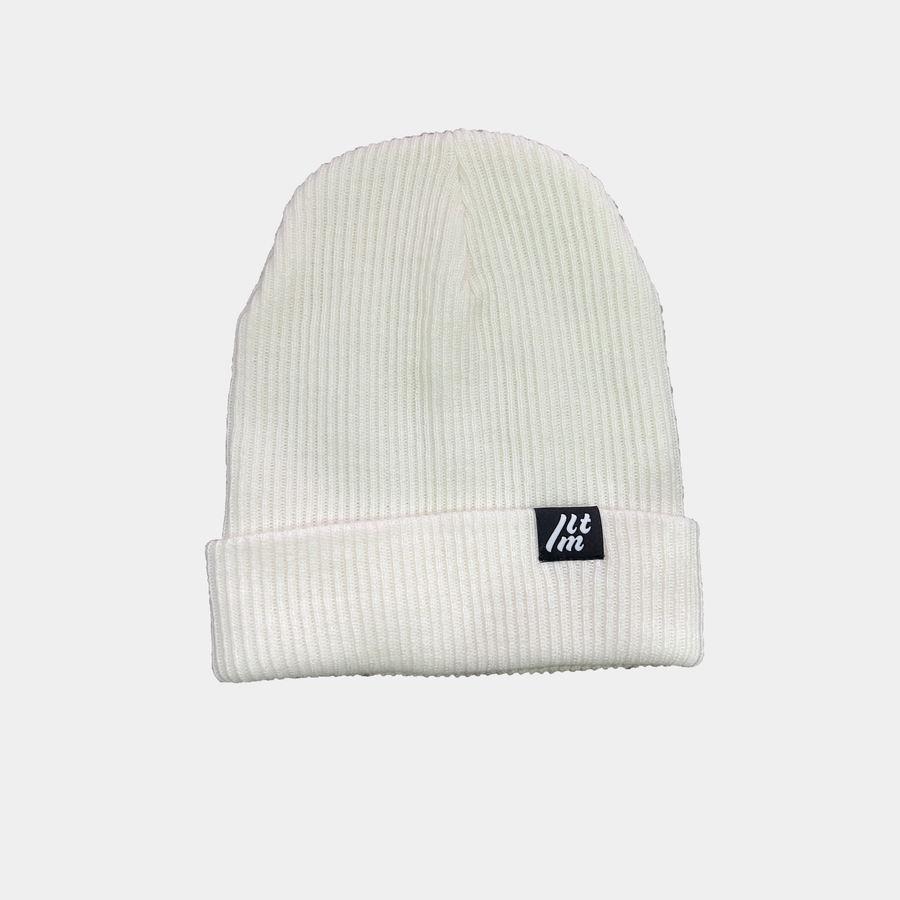 CUFFED BEANIE MARFIL LARGO