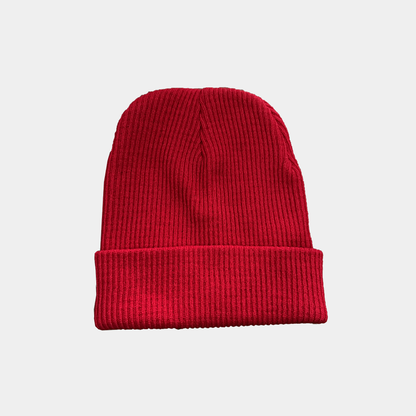 CUFFED BEANIE ROJO LARGO