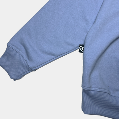 BUZO MOCKNECK AZUL CLARO