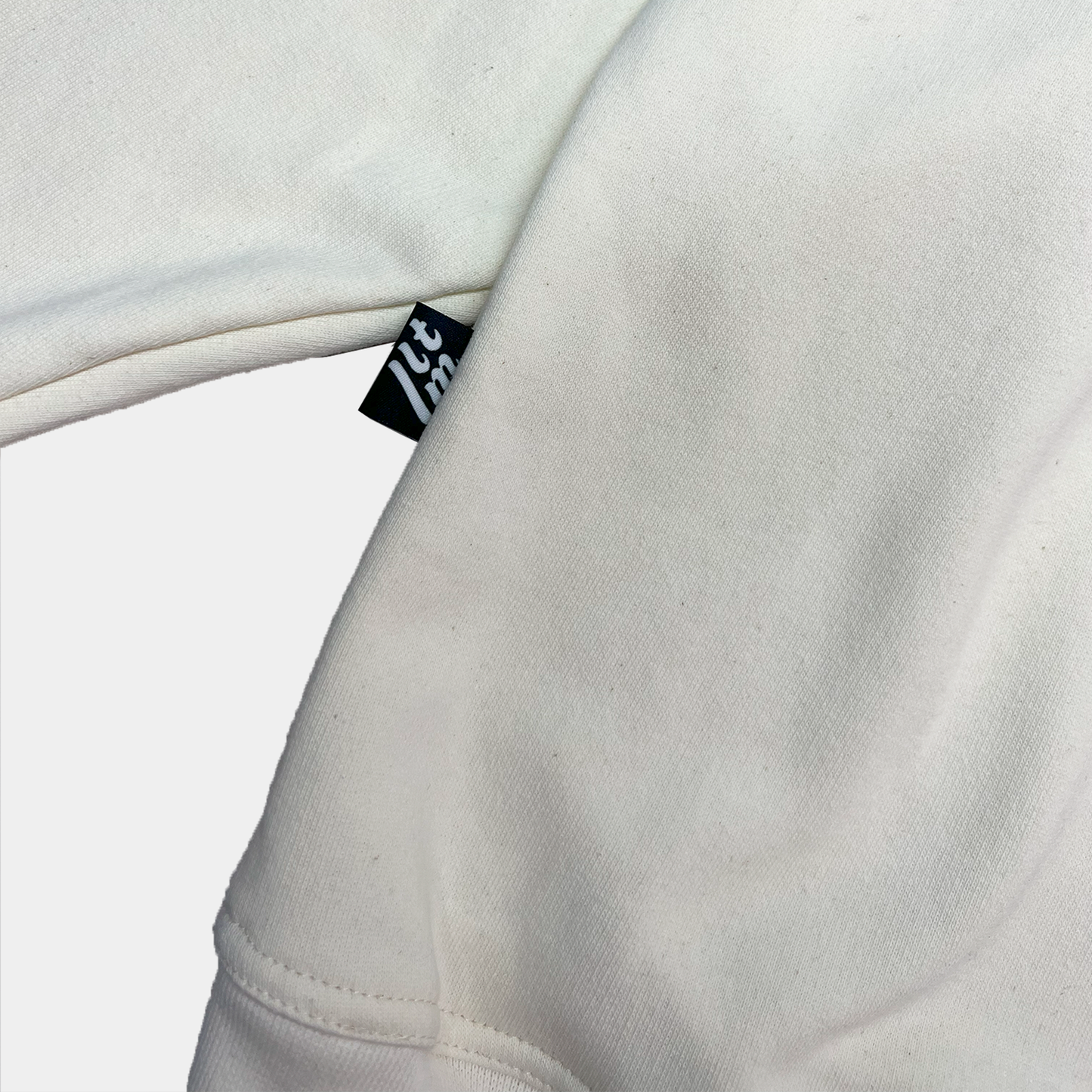 Buzo Mockneck marfil