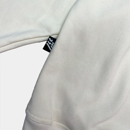 Buzo Mockneck marfil