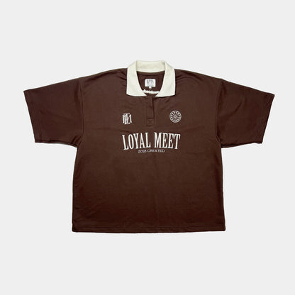 CAMISETA BOXY FIT POLO CREATED CAFE