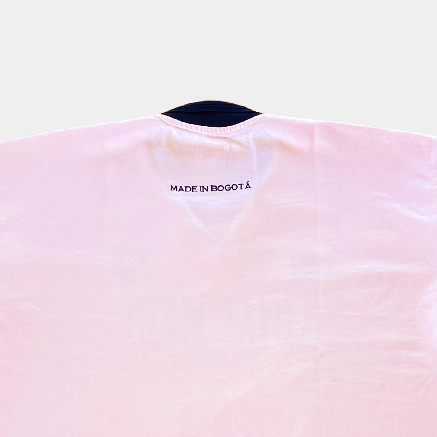 CAMISETA BOXY FIT POLO CREATED ROSADA