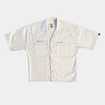 Camisa Boxy Fit TRANSCEND Marfil