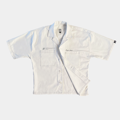 Camisa Boxy Fit TRANSCEND Marfil
