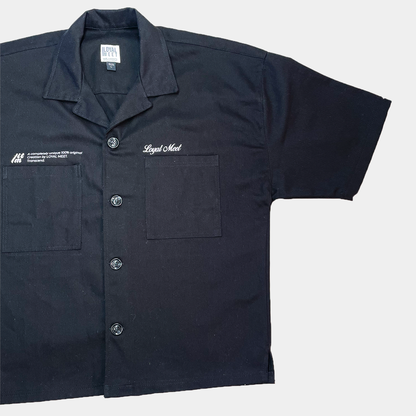 Camisa Boxy Fit TRANSCEND Negra