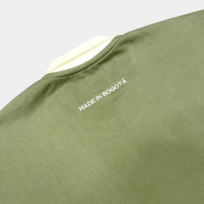 CAMISETA BOXY FIT POLO CREATED VERDE
