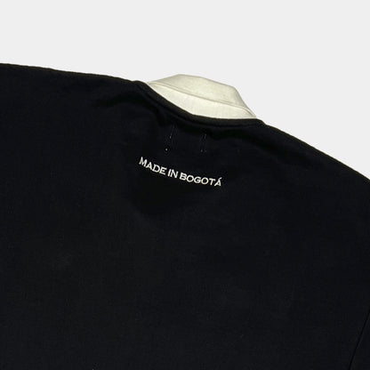 CAMISETA BOXY FIT POLO CREATED NEGRA