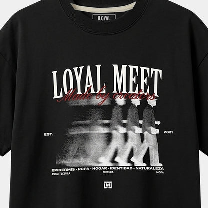 CAMISETA OVERZIDE FIVE SKINS NEGRA