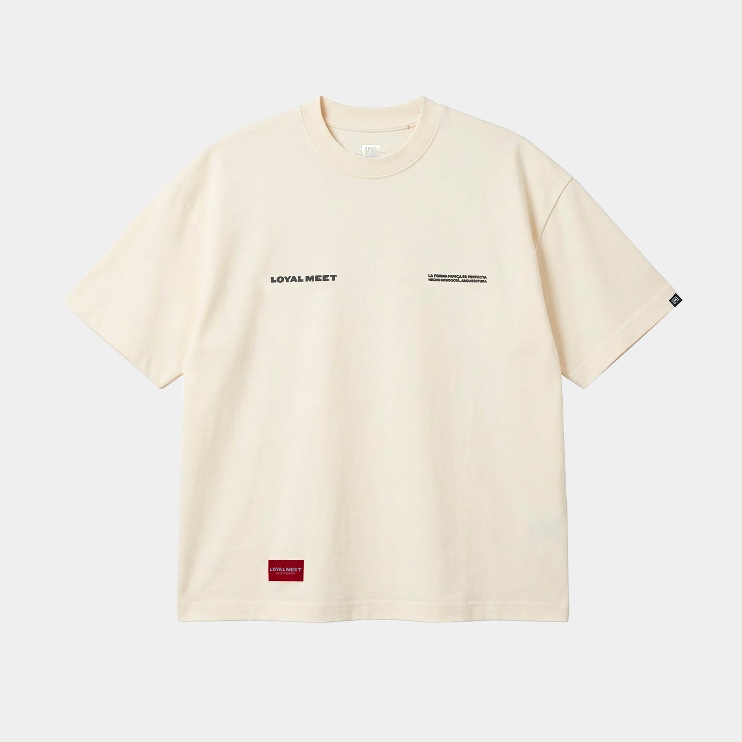 CAMISETA OVERSIZE CREATORS MARFIL
