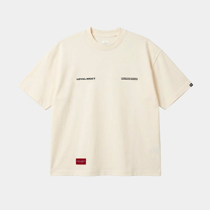 CAMISETA OVERSIZE CREATORS MARFIL