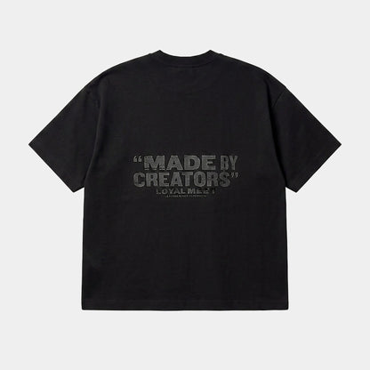 CAMISETA OVERSIZE CREATORS NEGRA