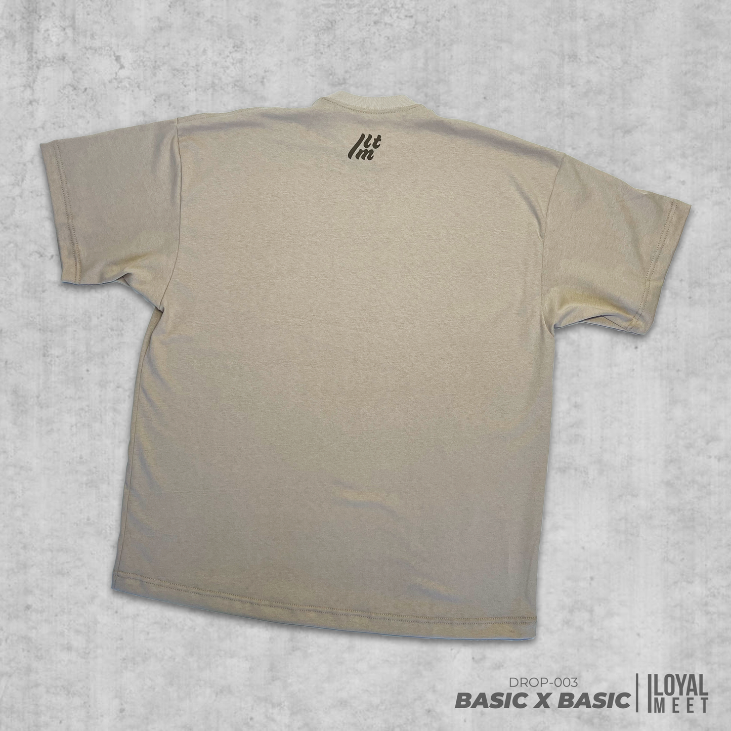 CAMISETA BASIC BEIGE