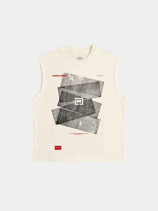 CAMISILLA BOXY CAPAS MARFIL