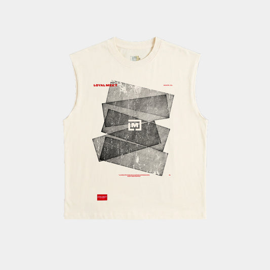 CAMISILLA BOXY CAPAS MARFIL