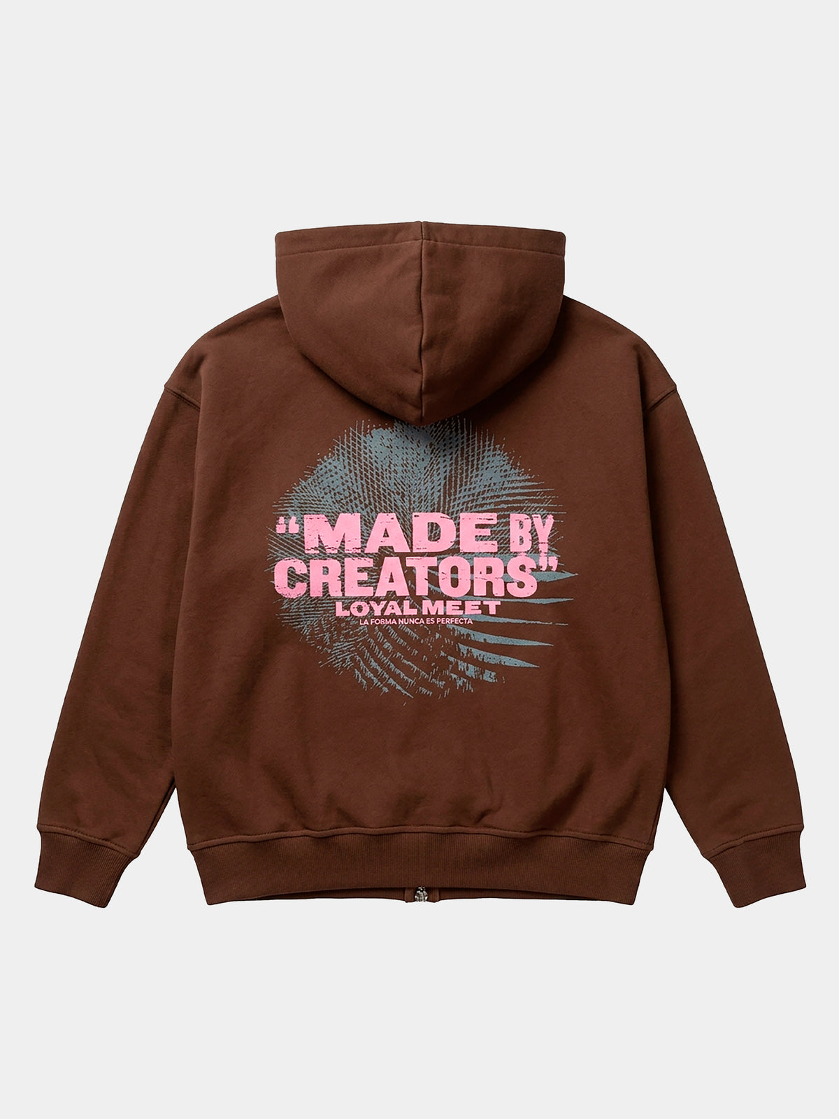 CHAQUETA ZIPPER CAFÉ