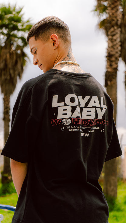 Camiseta LOYAL BABY NEGRA