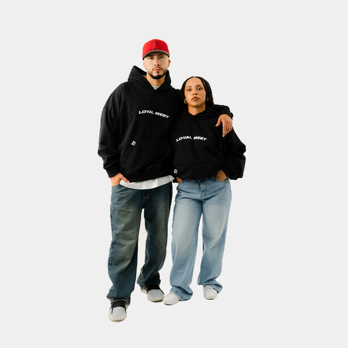HOODIE NEOCLASIC MAKE SIMPLE NEGRO