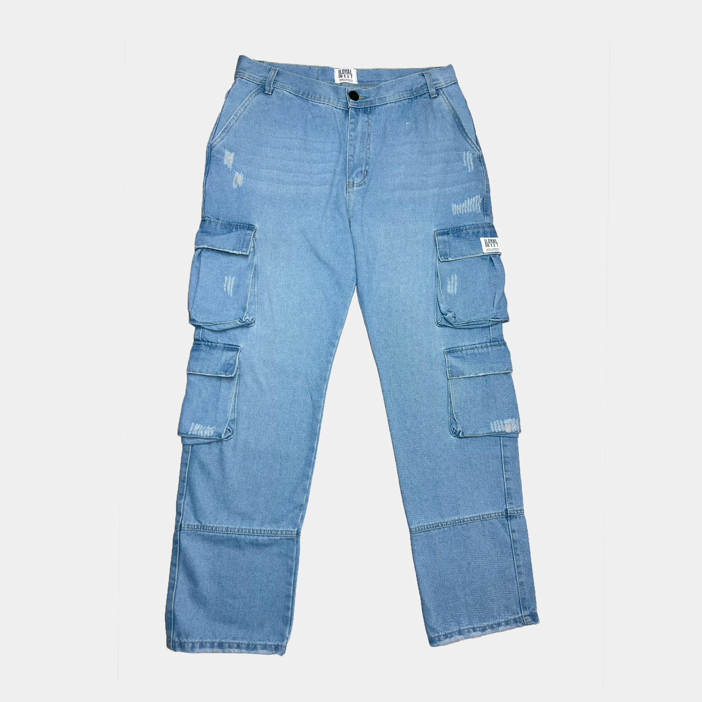 Pantalón cargo Denim
