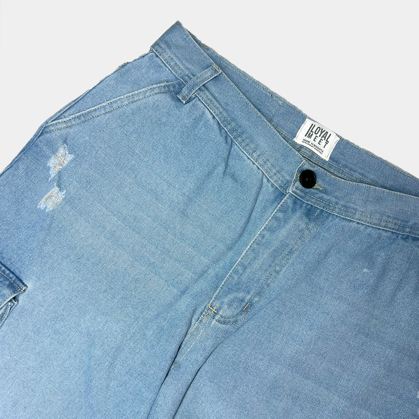 Pantalón cargo Denim