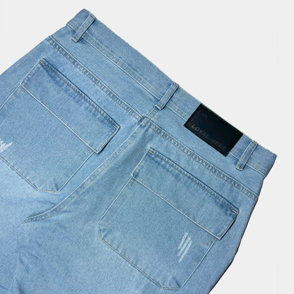 Pantalón cargo Denim