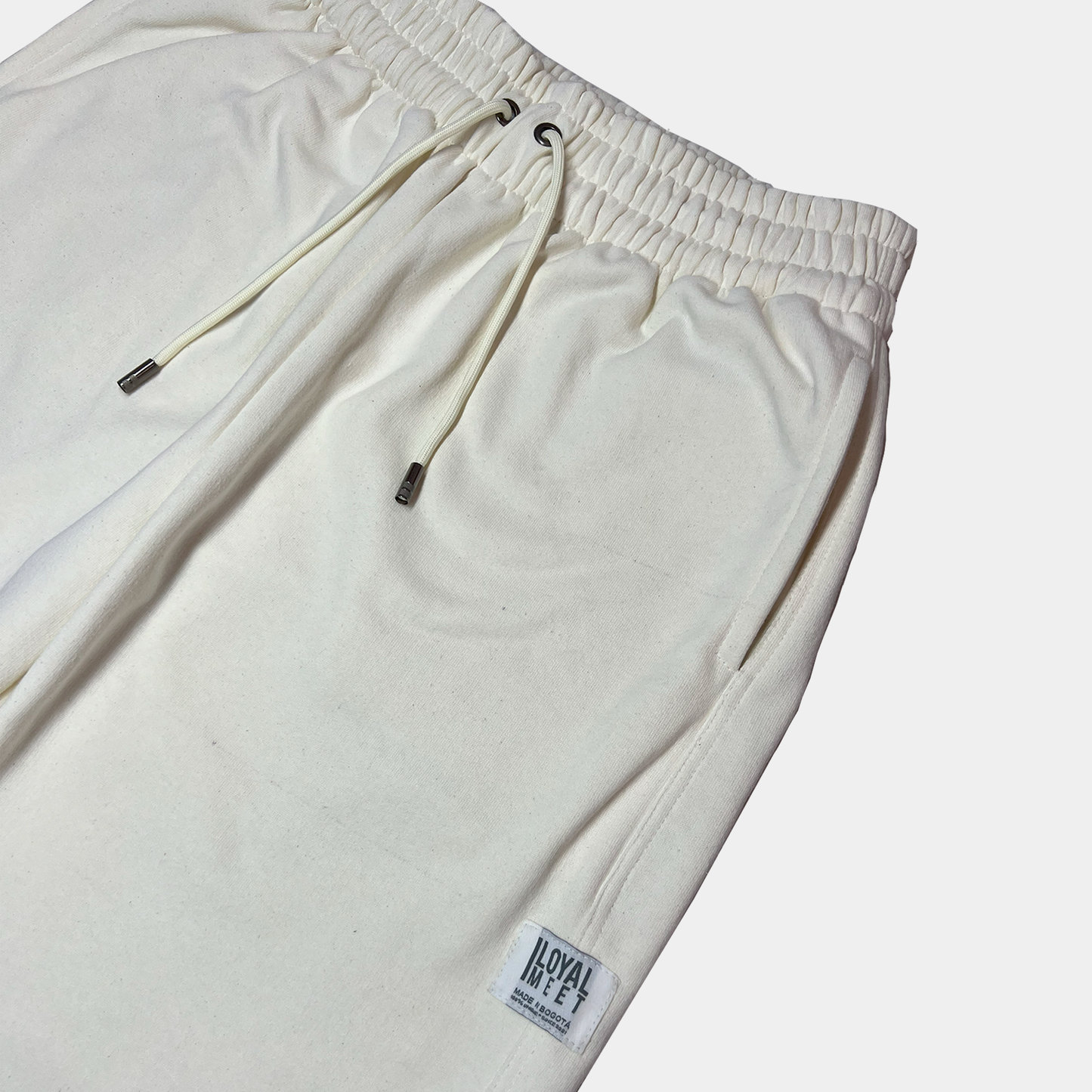 Pantalón Streetwear Marfil