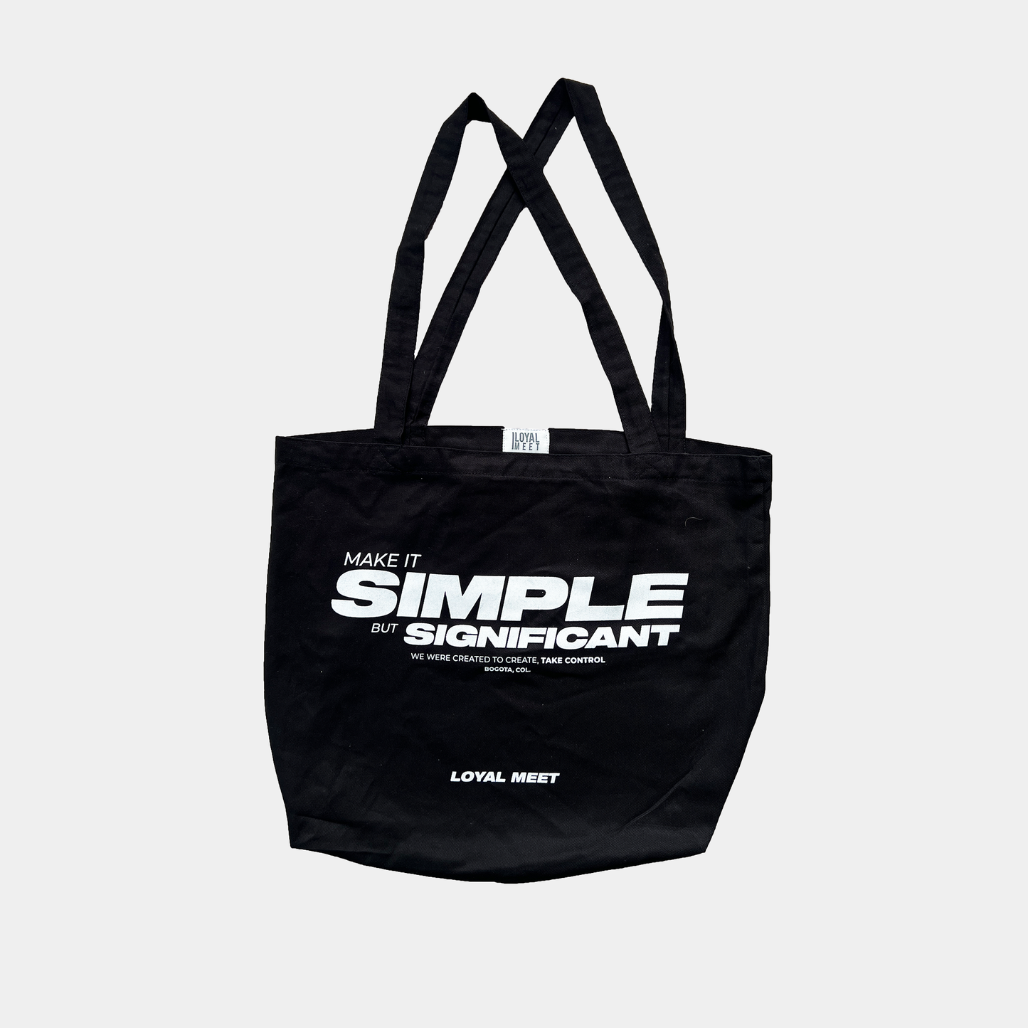 TOTE BAG NEGRA MAKE SIMPLE