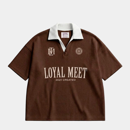 CAMISETA BOXY FIT POLO CREATED CAFE