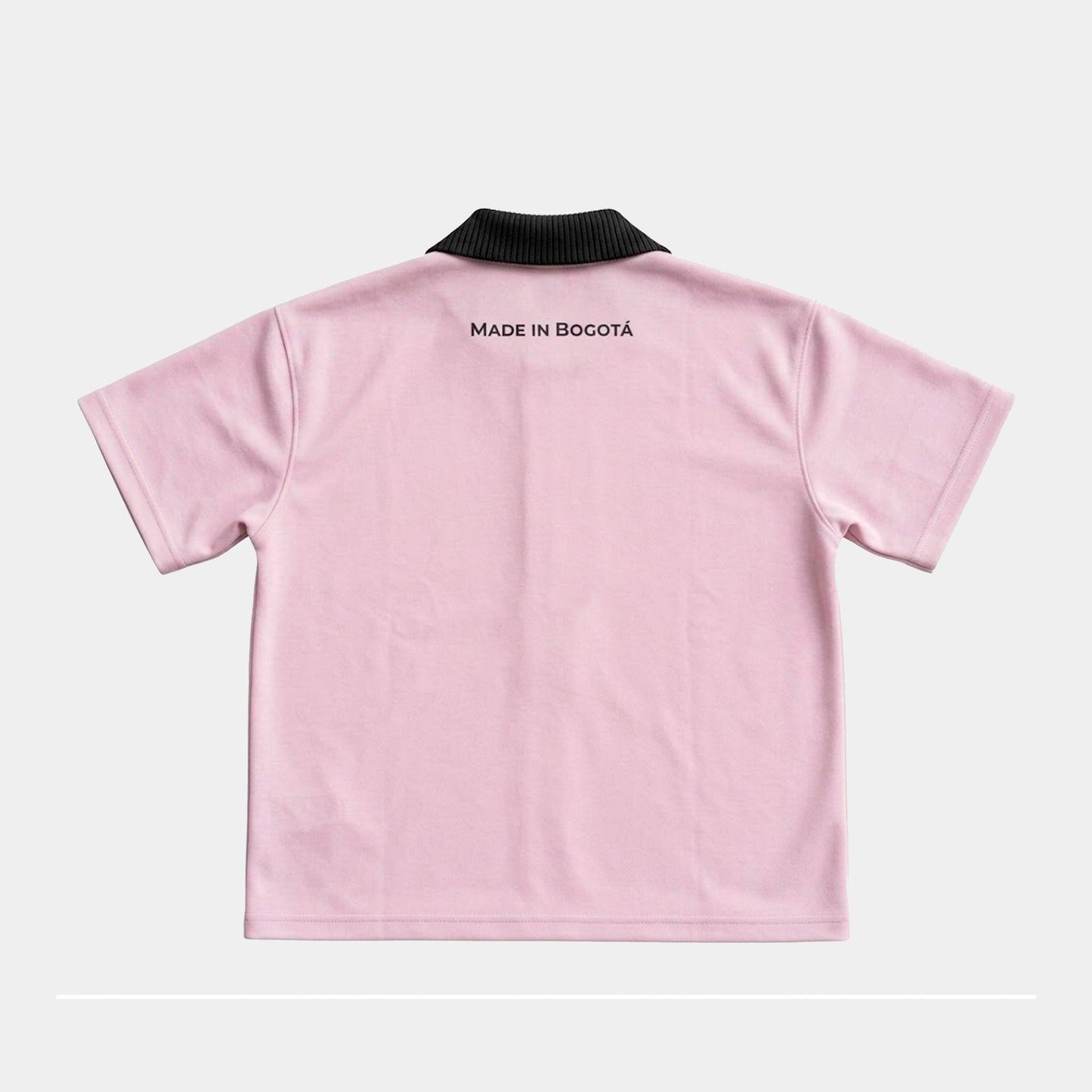 CAMISETA BOXY FIT POLO CREATED ROSADA