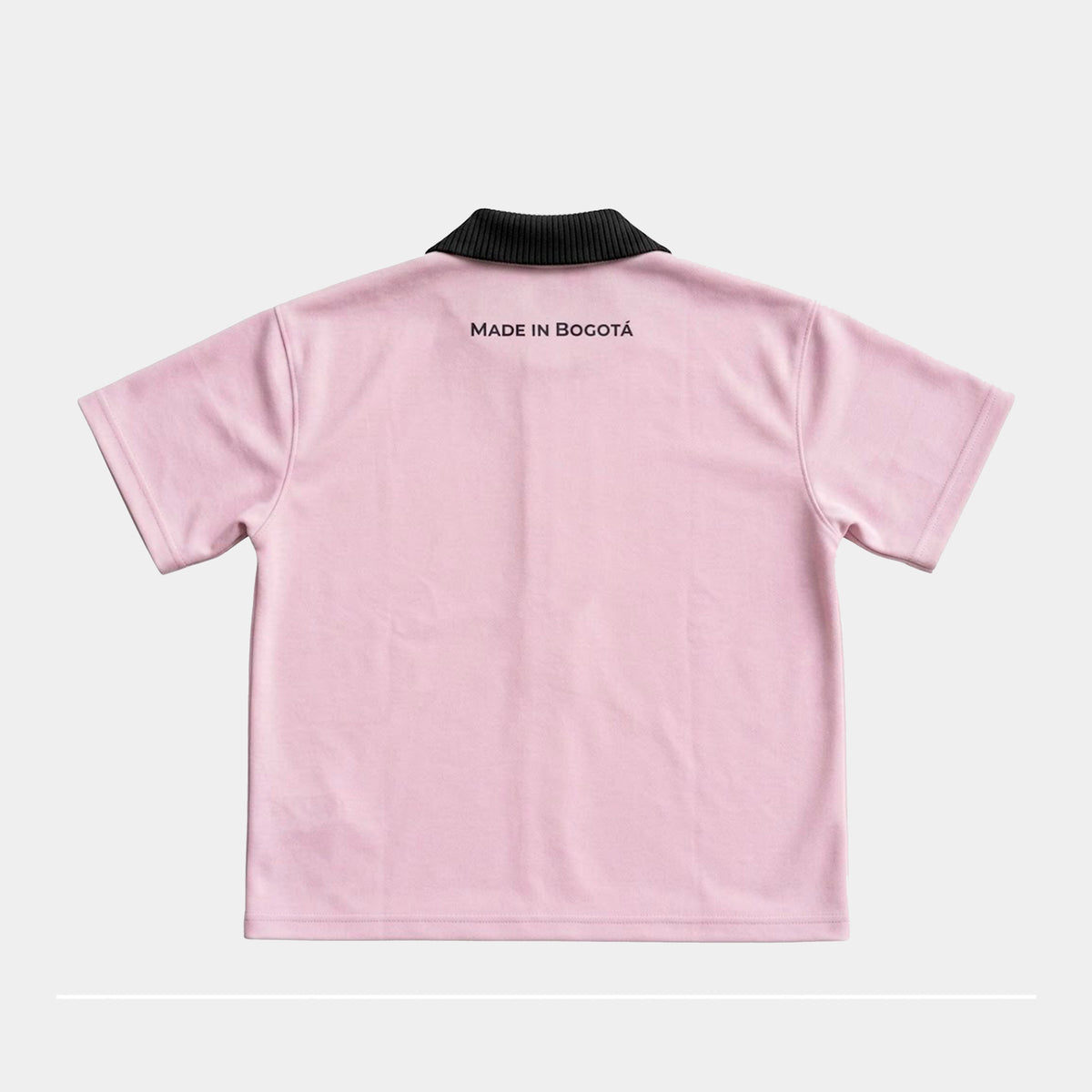 CAMISETA BOXY FIT POLO CREATED ROSADA