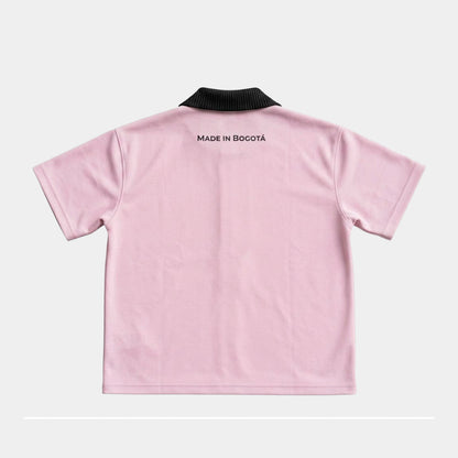 CAMISETA BOXY FIT POLO CREATED ROSADA