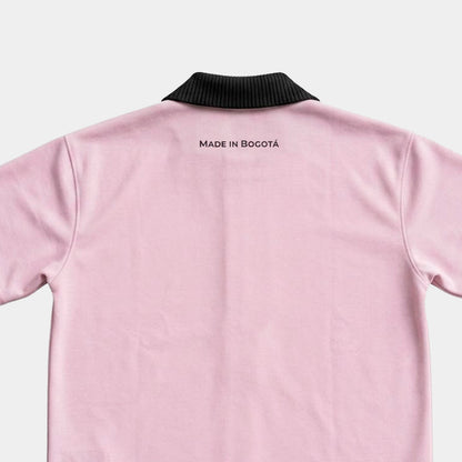 CAMISETA BOXY FIT POLO CREATED ROSADA