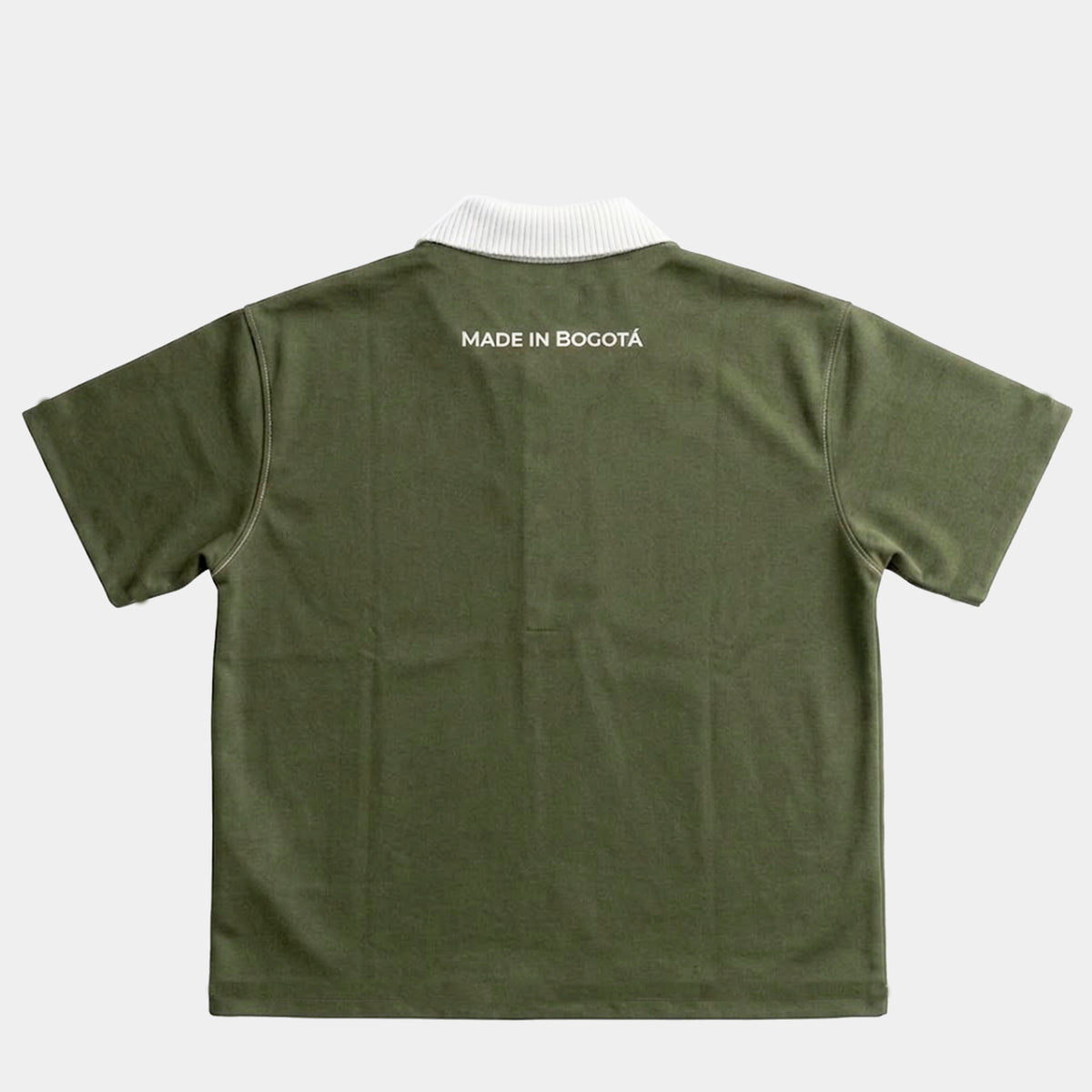 CAMISETA BOXY FIT POLO CREATED VERDE
