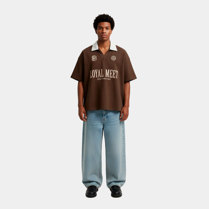 CAMISETA BOXY FIT POLO CREATED CAFE