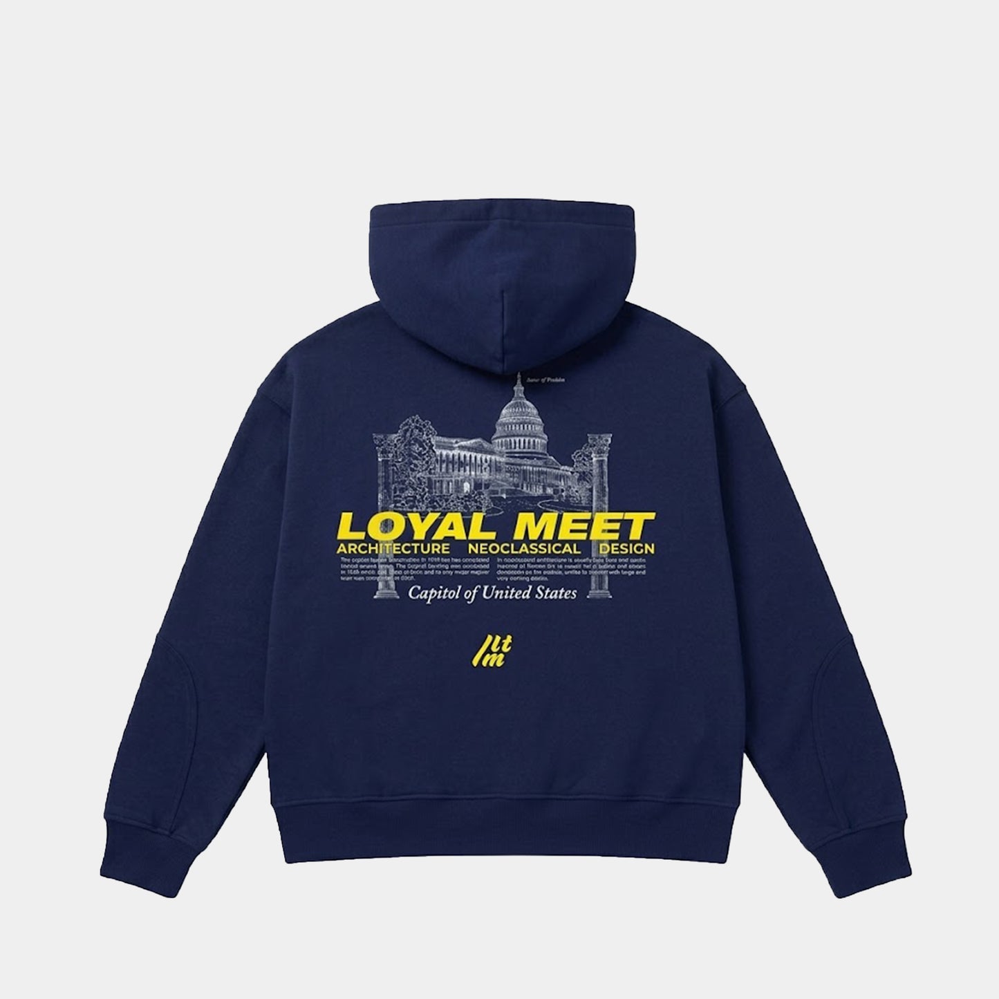 HOODIE NEOCLASICC AZUL NAVY