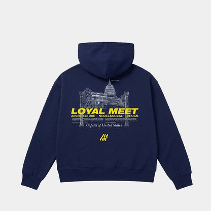 HOODIE NEOCLASICC AZUL NAVY