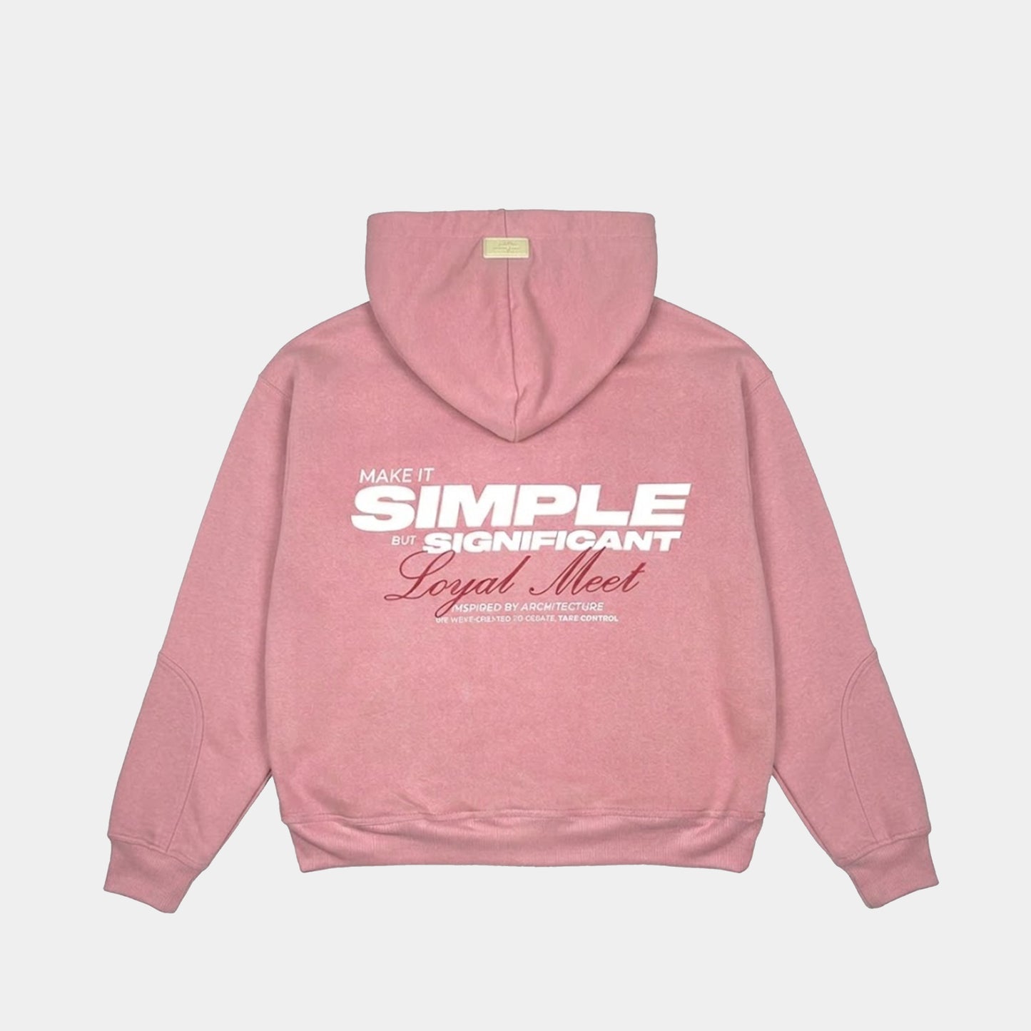 HOODIE NEOCLASIC PALO ROSA